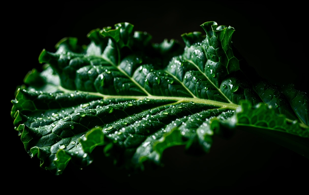 The cellular vitality of organic greens